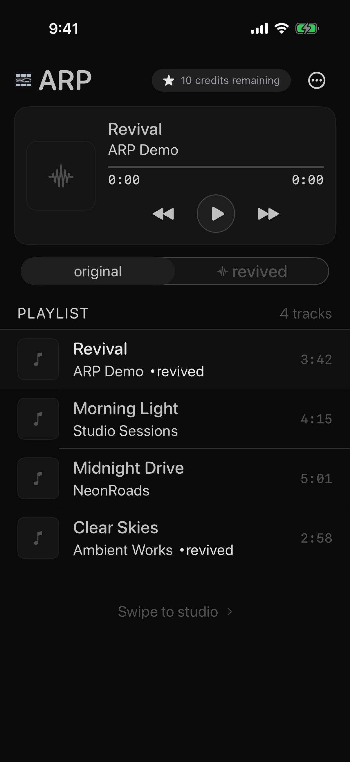 Export - Choose Your Format